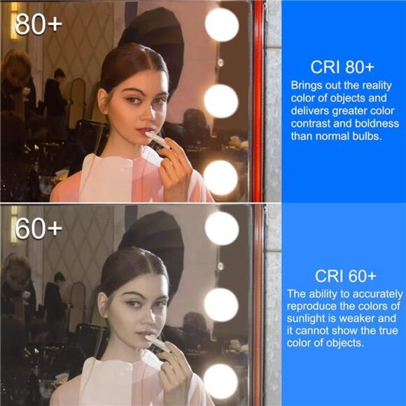 G25 LED Globe Light Bulbs, 5W Vanity Light Bulb (60W Equivalent),Daylight 4000K - Picture 3 of 7